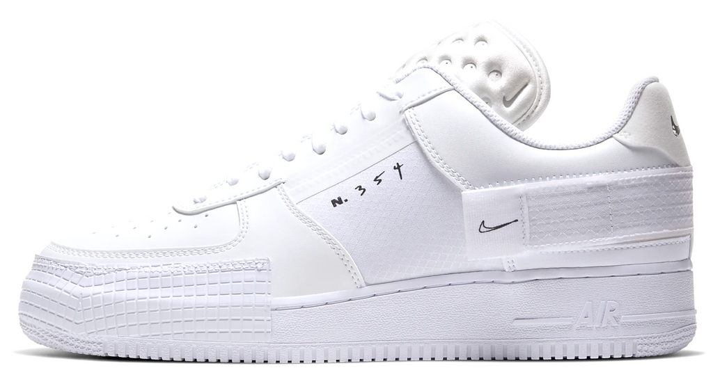 nike air force 1 type triple white