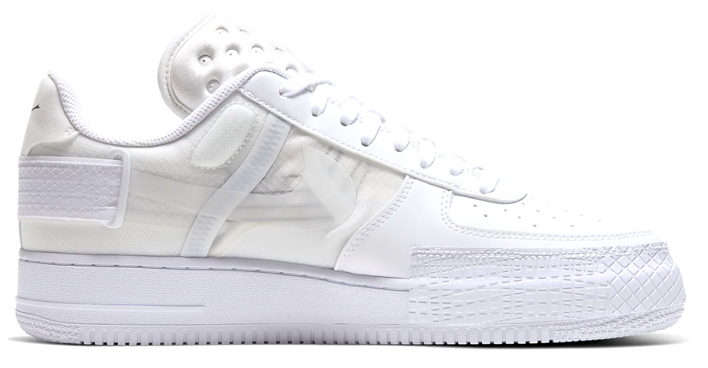 Nike Air Force 1 Type Triple White – Soldsoles