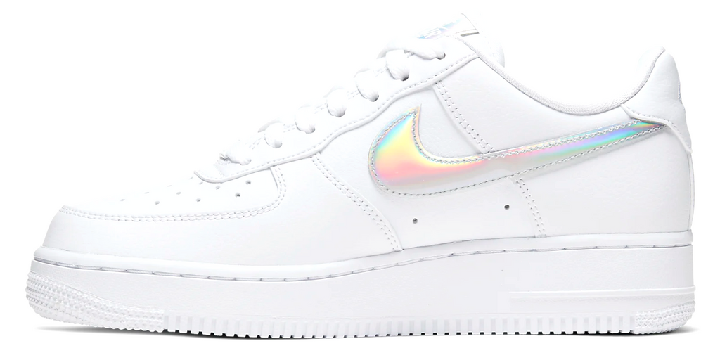 air force 1 iridescent swoosh