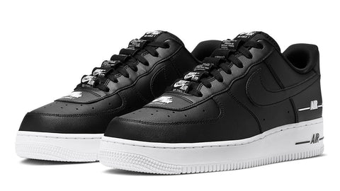 nike air force 1 junior black and white