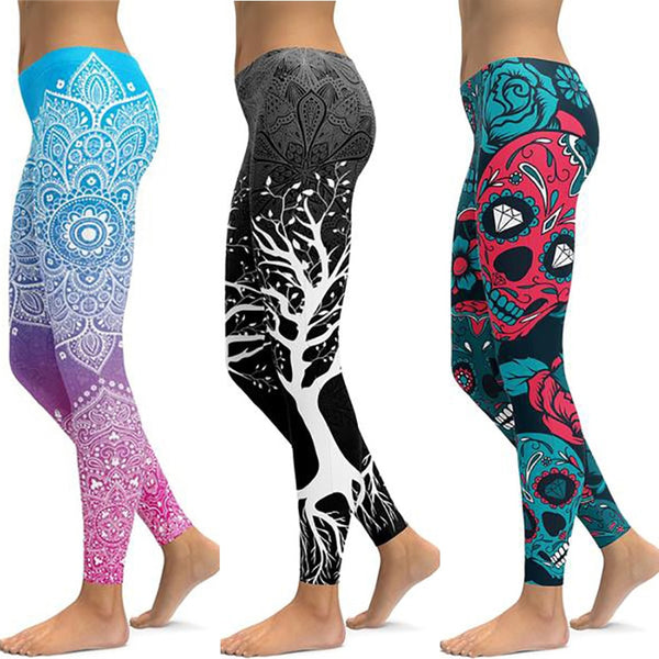 blad vanavond Articulatie LI-FI Print Yoga Pants Women Unique Fitness Leggings Workout Sports Ru –  HEALING HIMALAYAS