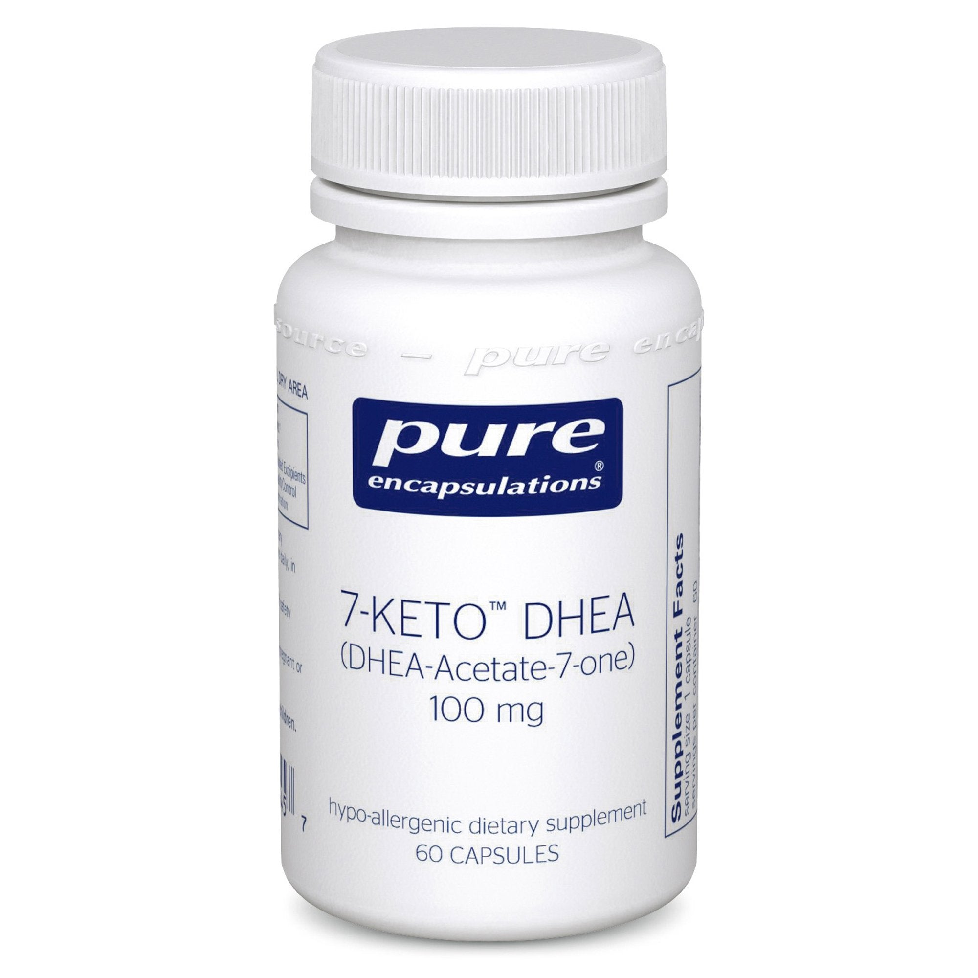 7-Keto DHEA 100mg 60ct by Pure Encapsulations