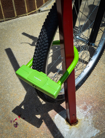 u bike lock with combination