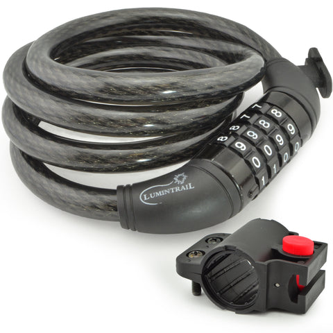 combination cable bike lock