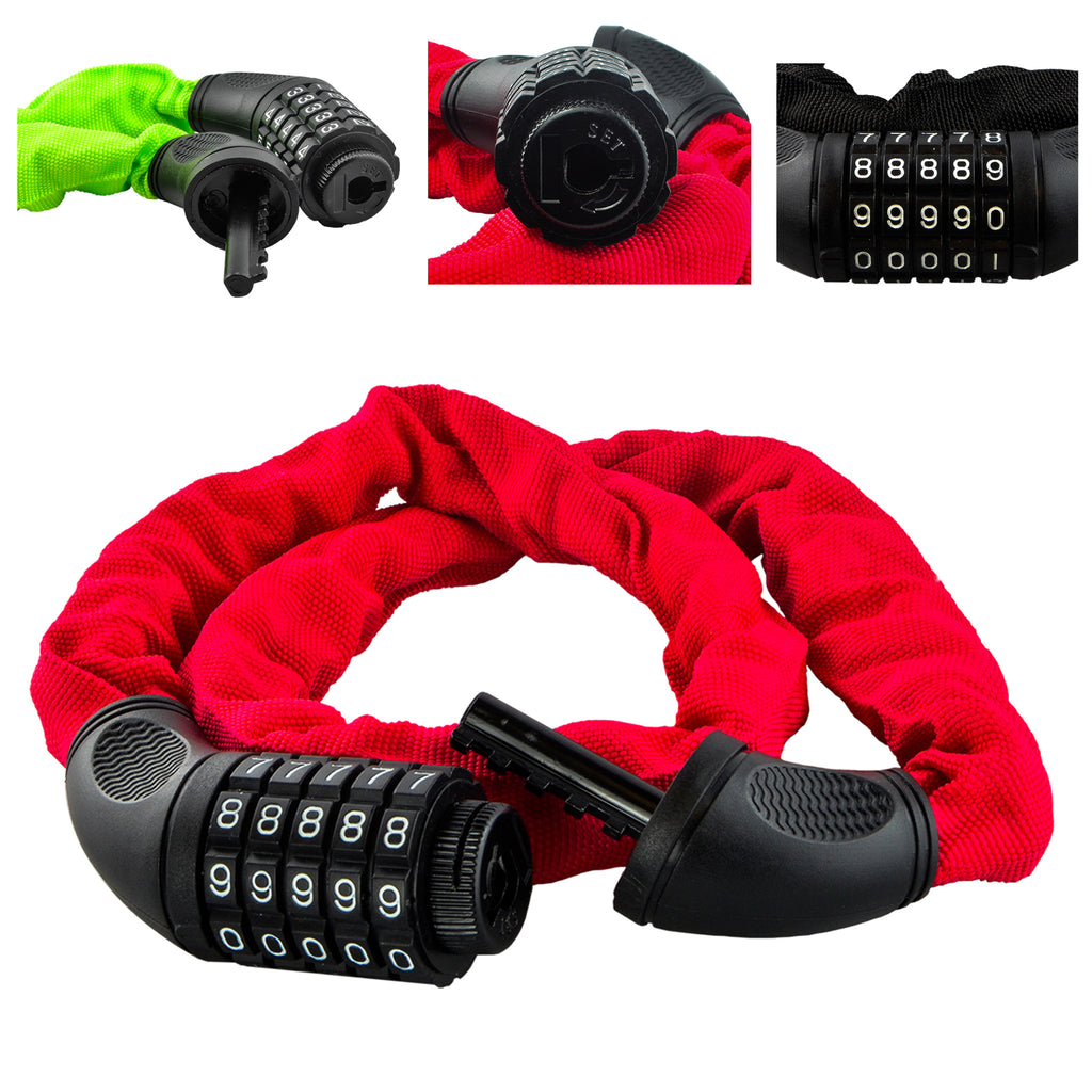 combination chain bike lock