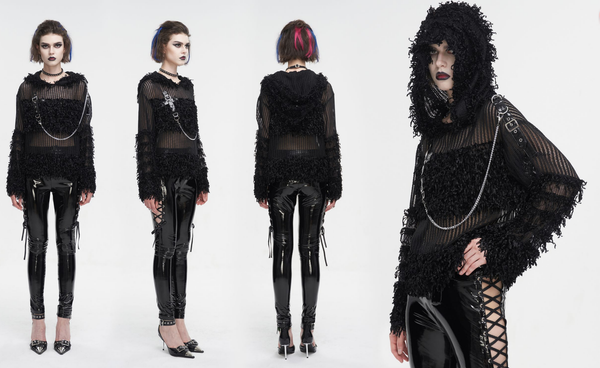 Die 5 neuesten Gothic-Pullover und Strickjacken von Devil Fashion