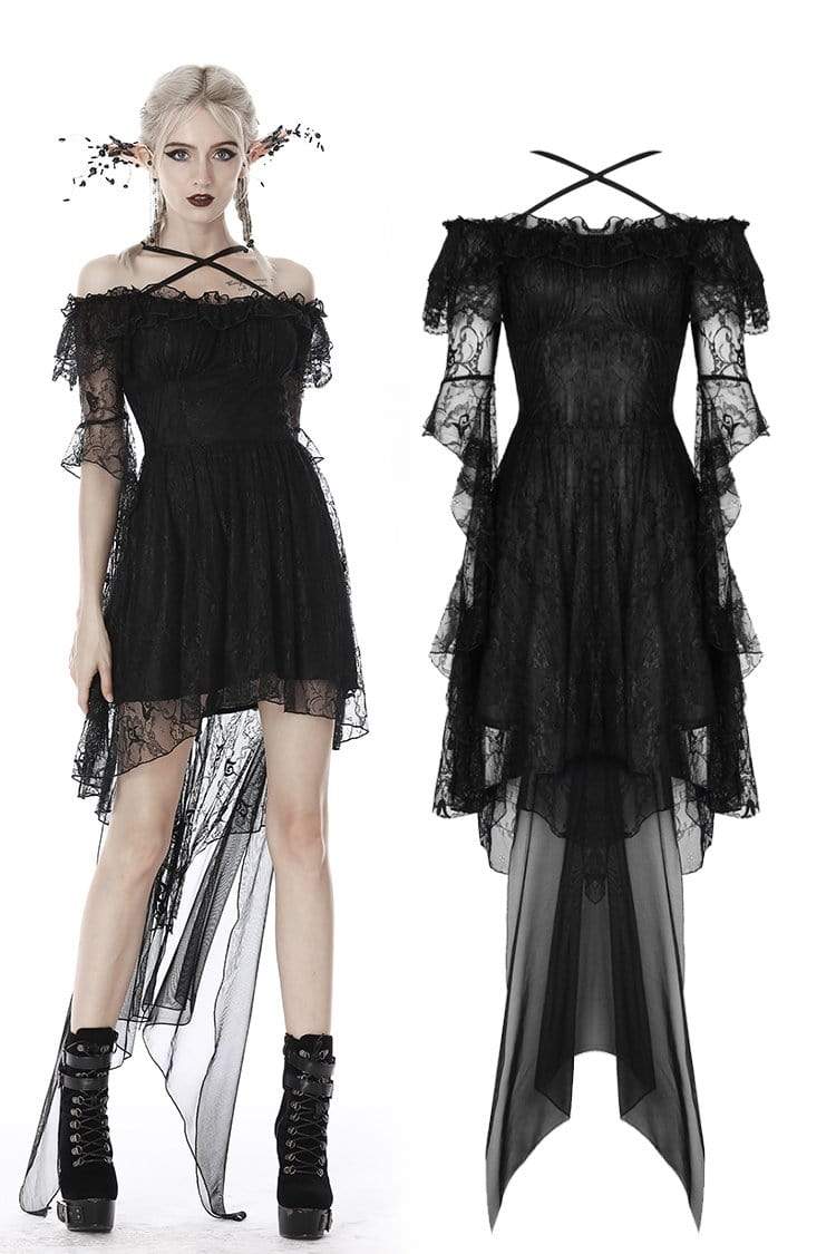 goth cocktail dress