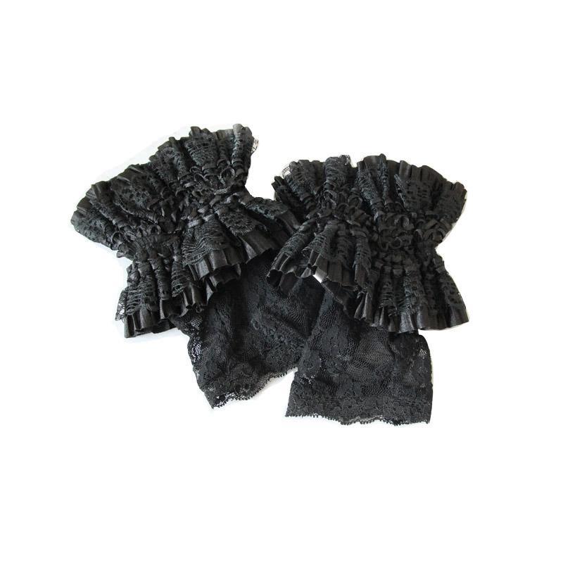 gothic fingerless gloves