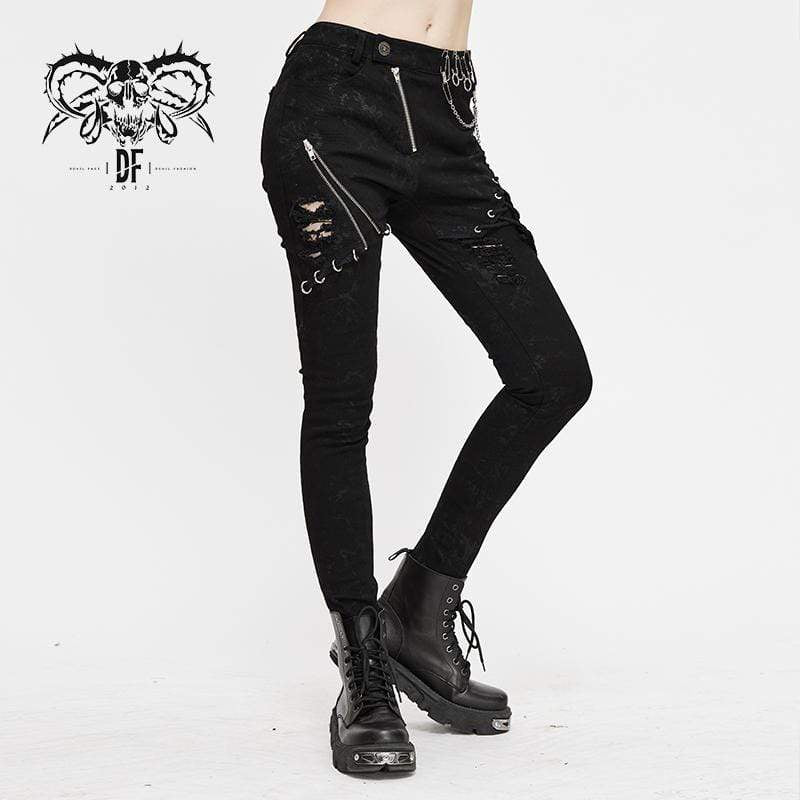 Women's Goth Trousers – Punk Design