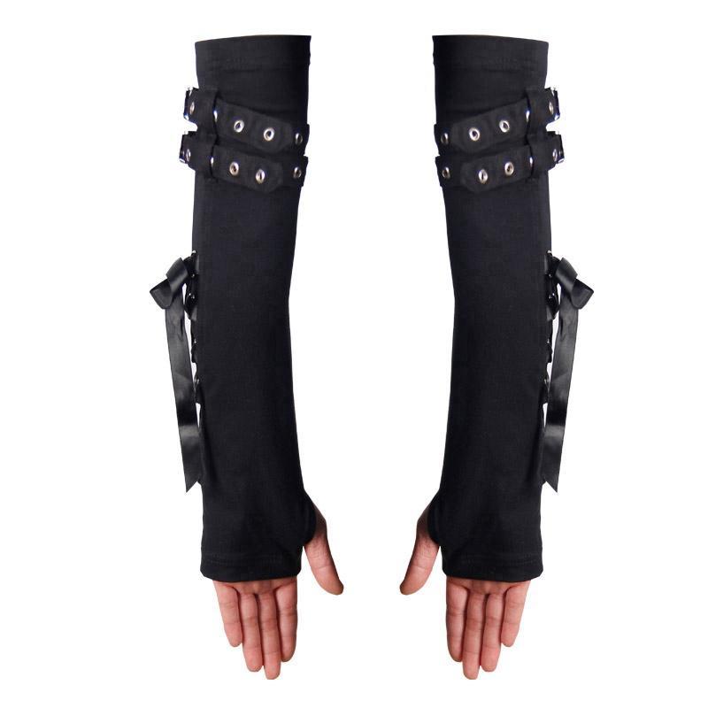 gothic fingerless gloves