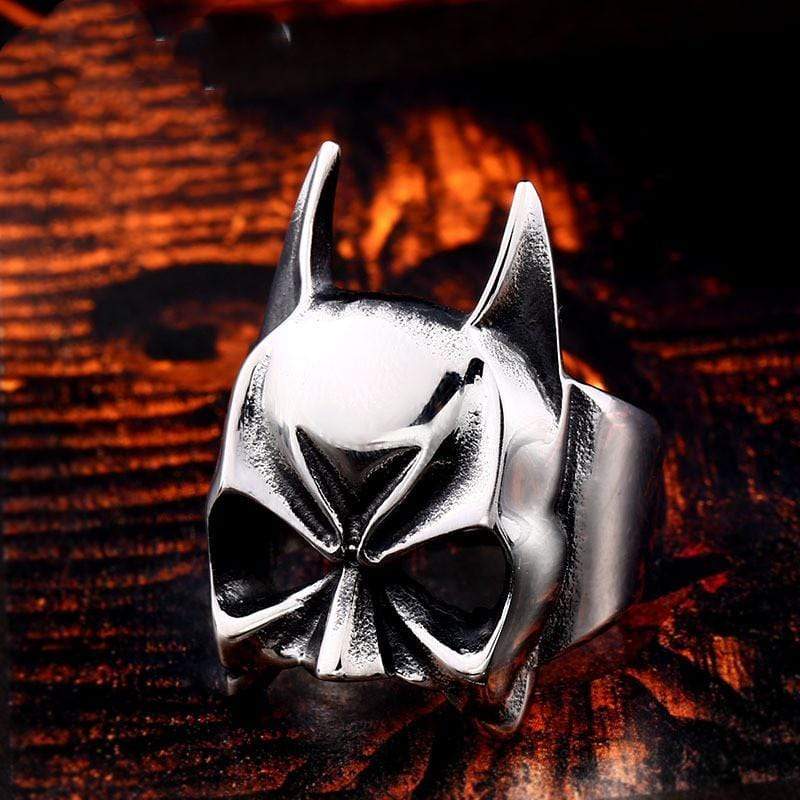 Men's Punk Batman Head Ring – Punk Design