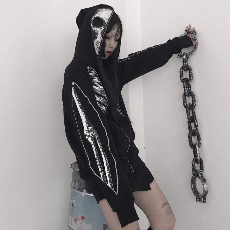 gothic hoodies womens