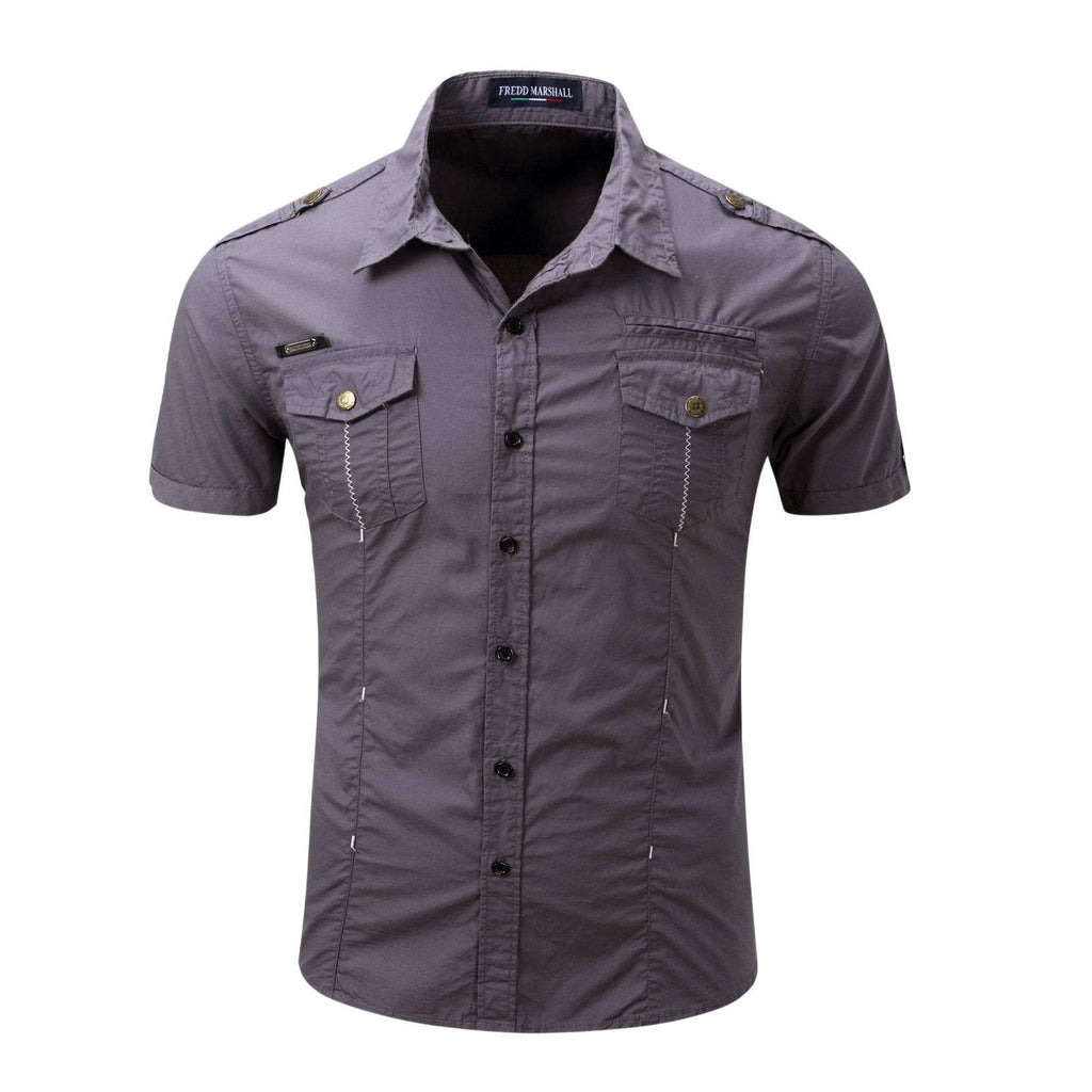 mens short sleeve shirts casual