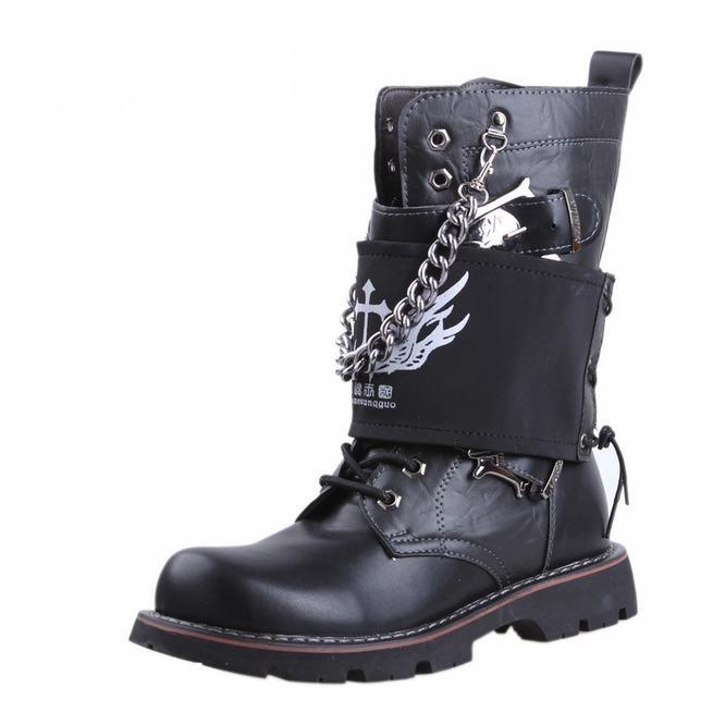 mens punk rock boots