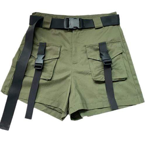 gothic cargo shorts