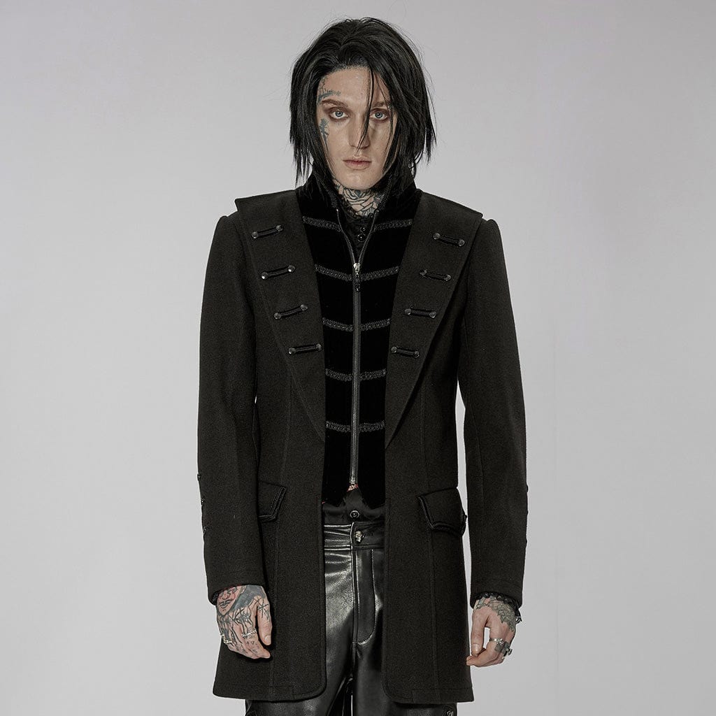 Tropical grieta Adoración Abrigos y chaquetas góticas para hombre - Diseño punk