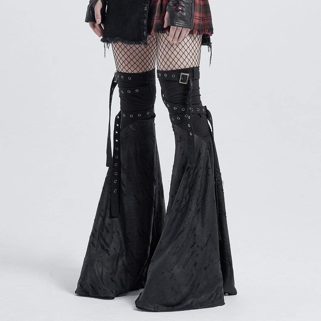 Women's Gothic Flare Leg Warmers – Punk Design