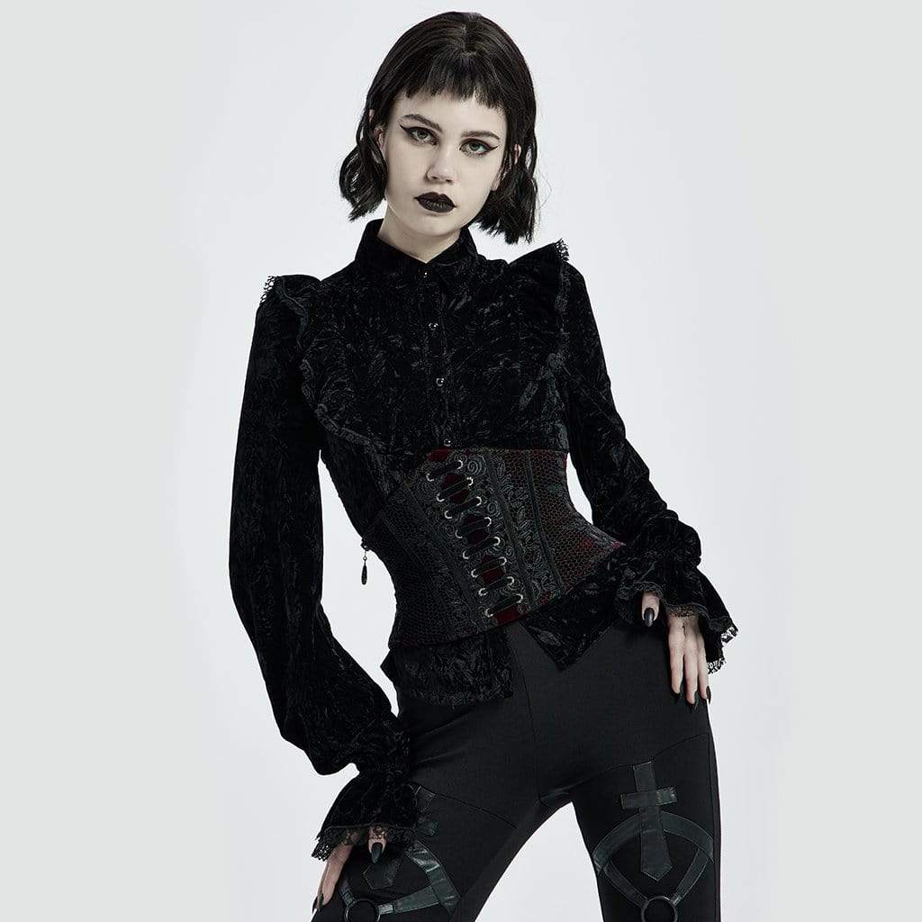 Harajuku Gothic Women Skeleton Printed Bustiers Corsets Crown Girdle Slim  Waist Corset Tops Shaper Strapless Halloween Cosplay