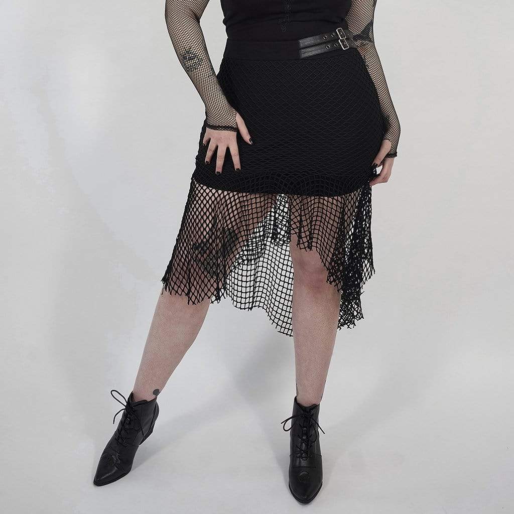 Plus Size Goth Skirts