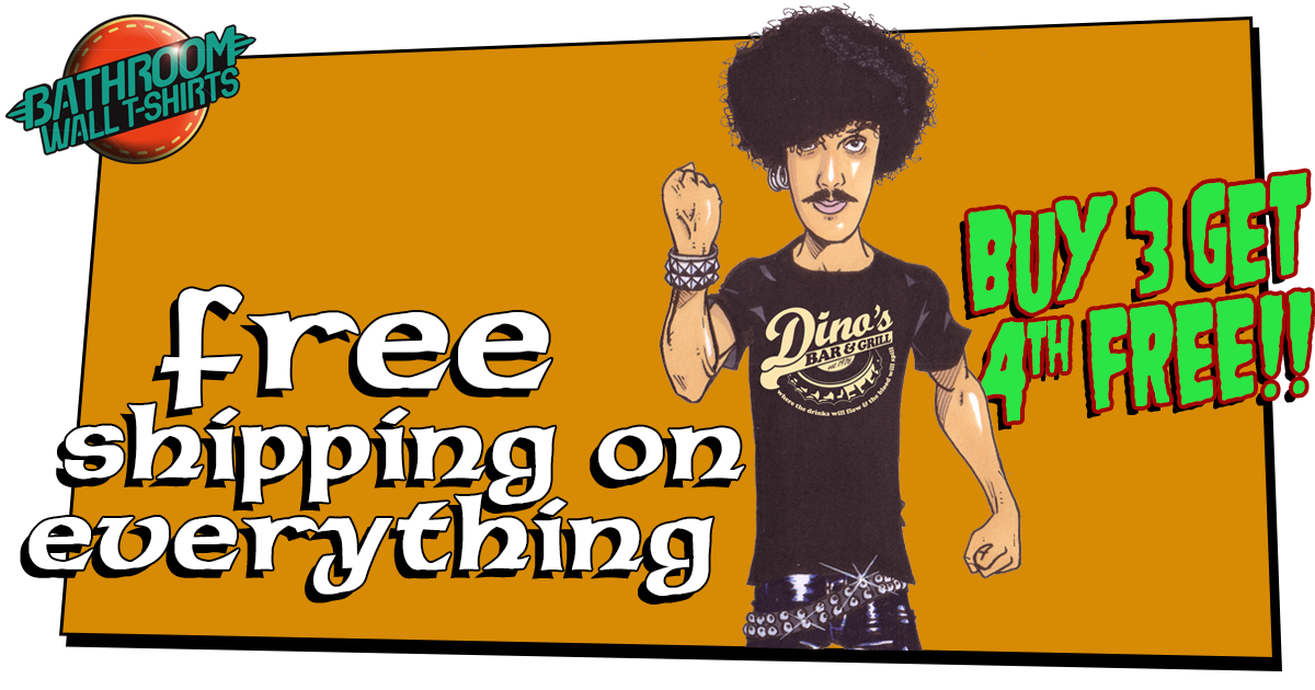 Buy Thin Lizzy T-shirts @Bathroomwall.com