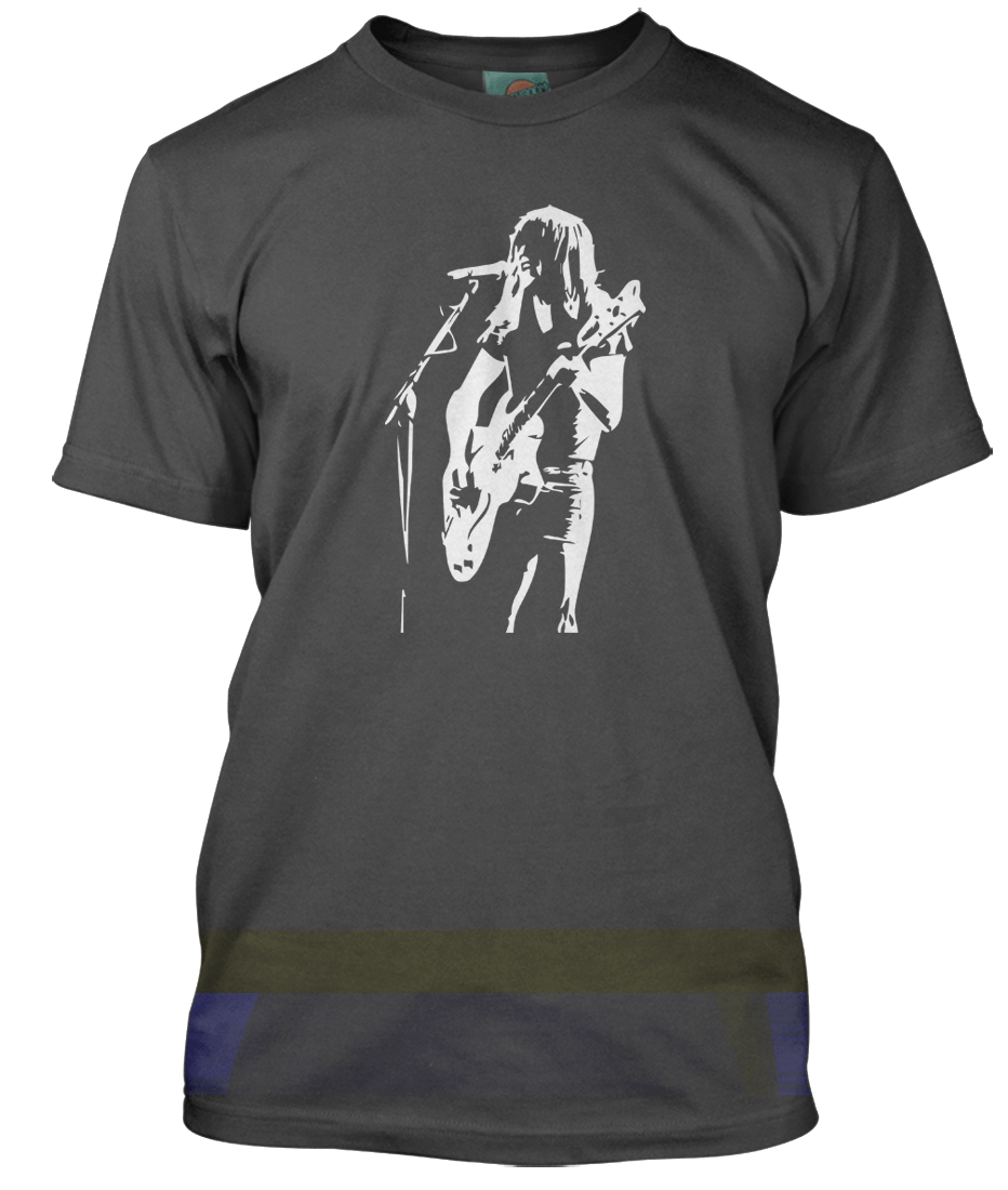 AC/DC inspired MALCOLM YOUNG T-Shirt | bathroomwall
