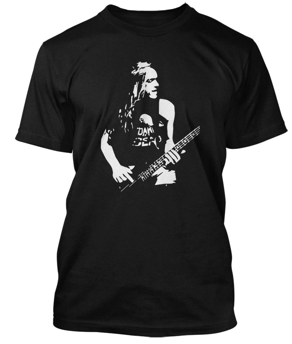 Cliff Burton inspired Metallica T-Shirt | bathroomwall