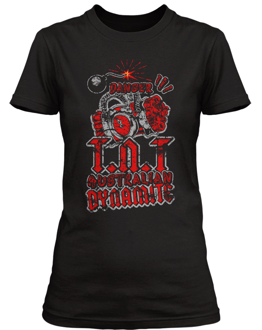 AC/DC inspired TNT T-Shirt | bathroomwall