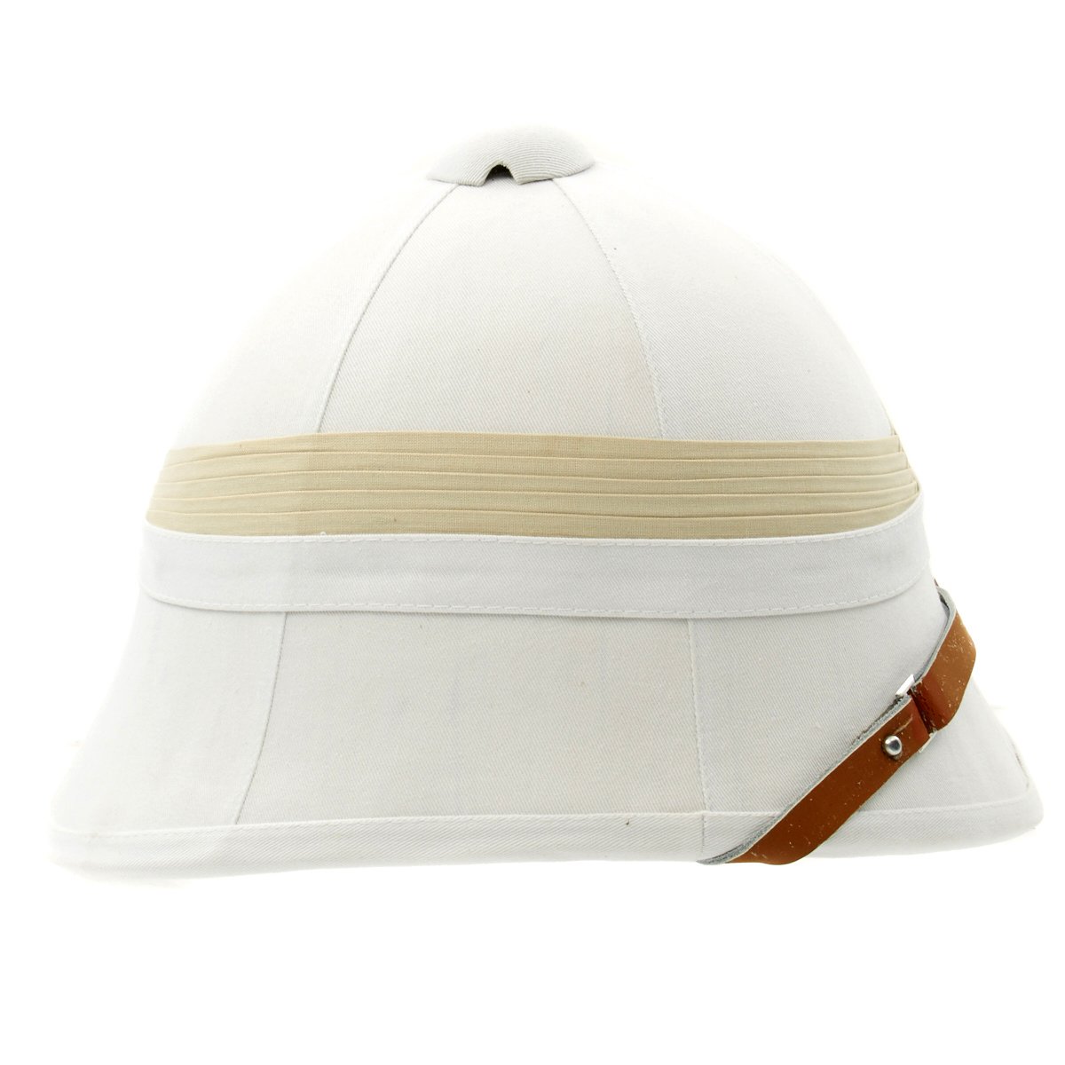 British P-1871 Victorian Colonial White Pith Helmet – International ...