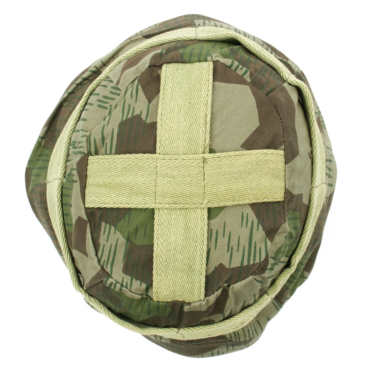 German WWII M-38 Paratrooper Splinter Camouflage Cover with Metal hook ...