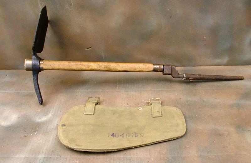 British WWII Dated Entrenching Tool Set: Late Model with #4 Spike ...