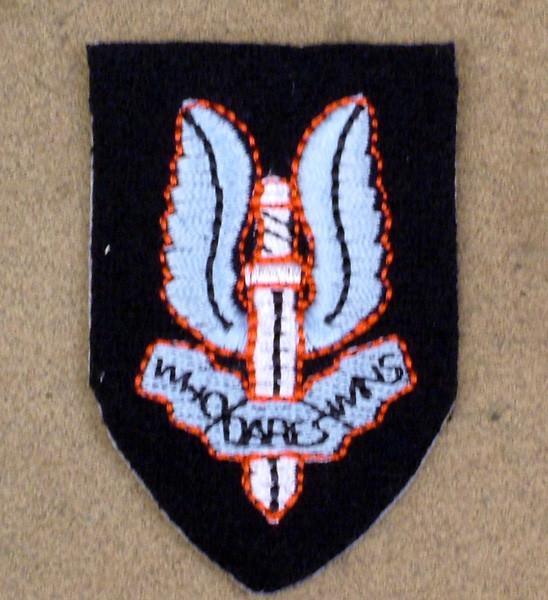 British Beret Cloth Badge: S.A.S – International Military Antiques