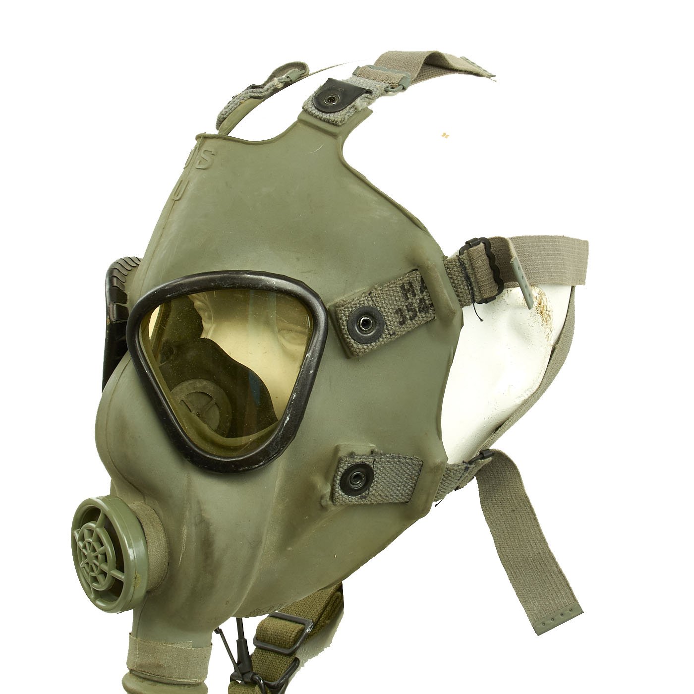 Original U.S. WWII 1941 dated M4 Lightweight Service Gas Mask Set by G ...