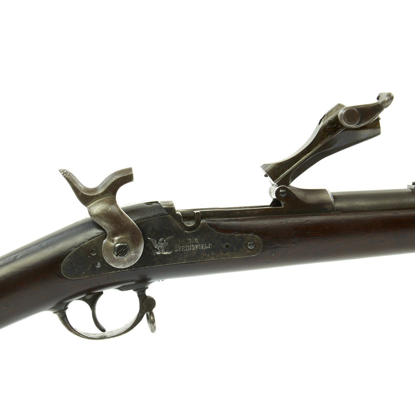 1873 springfield trapdoor rifle with bayonet