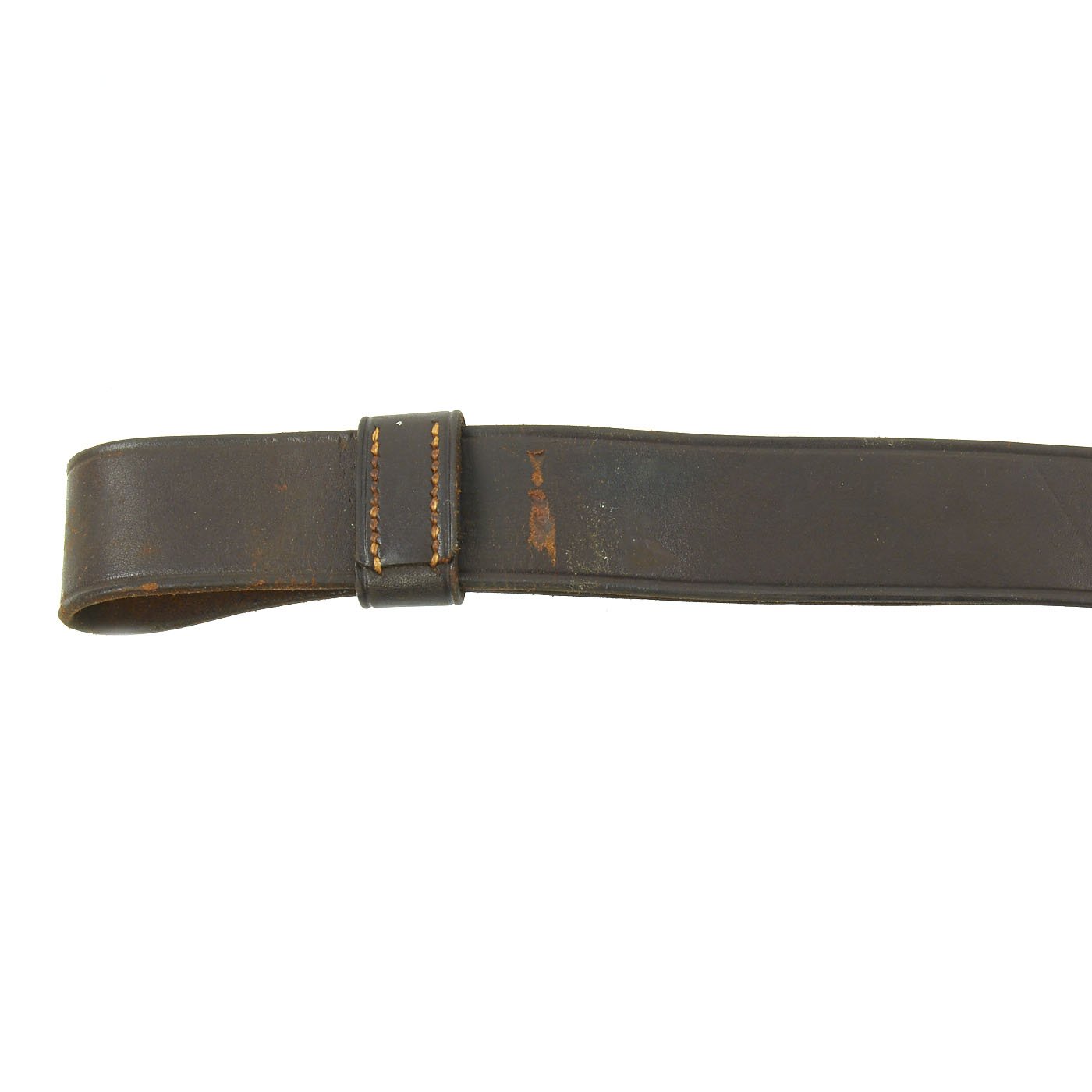 Original U.S. M1887 Springfield Trapdoor or Krag Rifle Leather Sling b ...