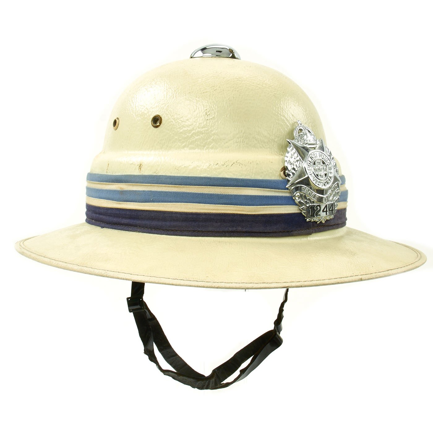 police pith helmet