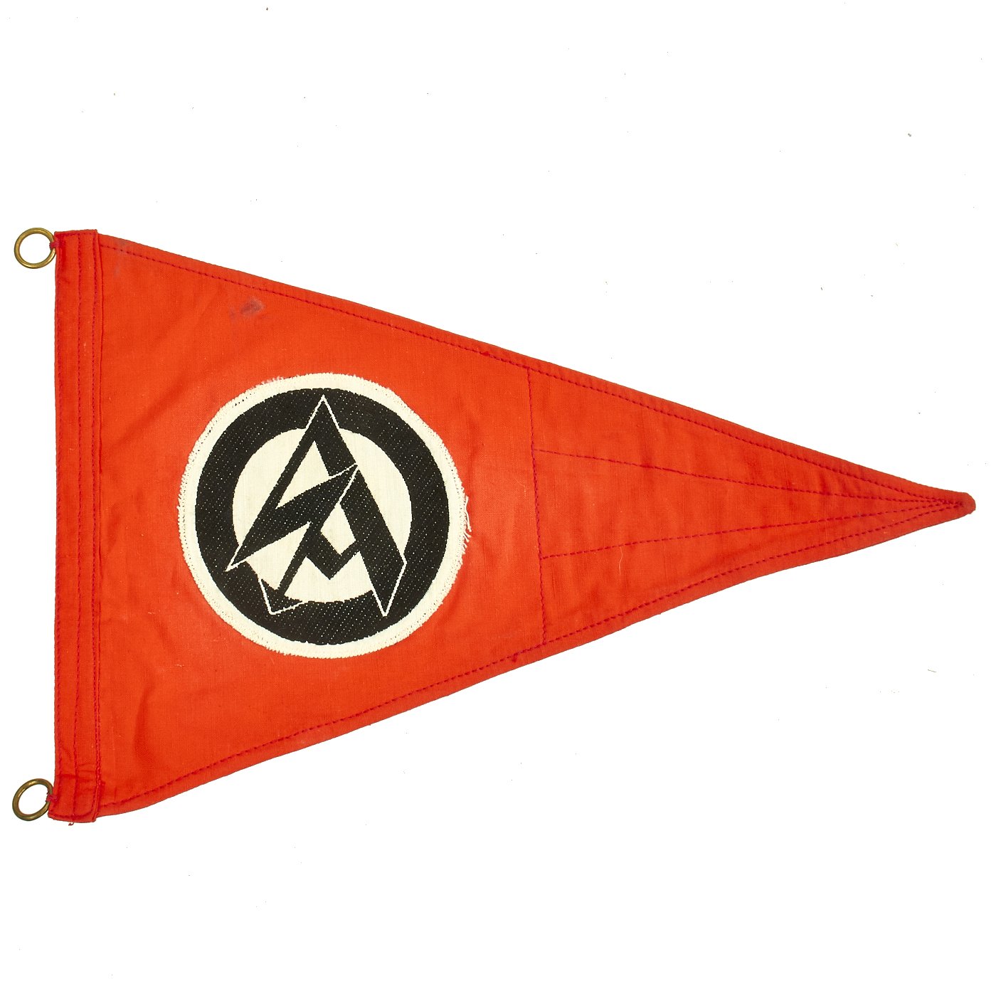 Original German WWII SA Vehicle Staff Car Pennant Flag with RZM A4 / 7 ...