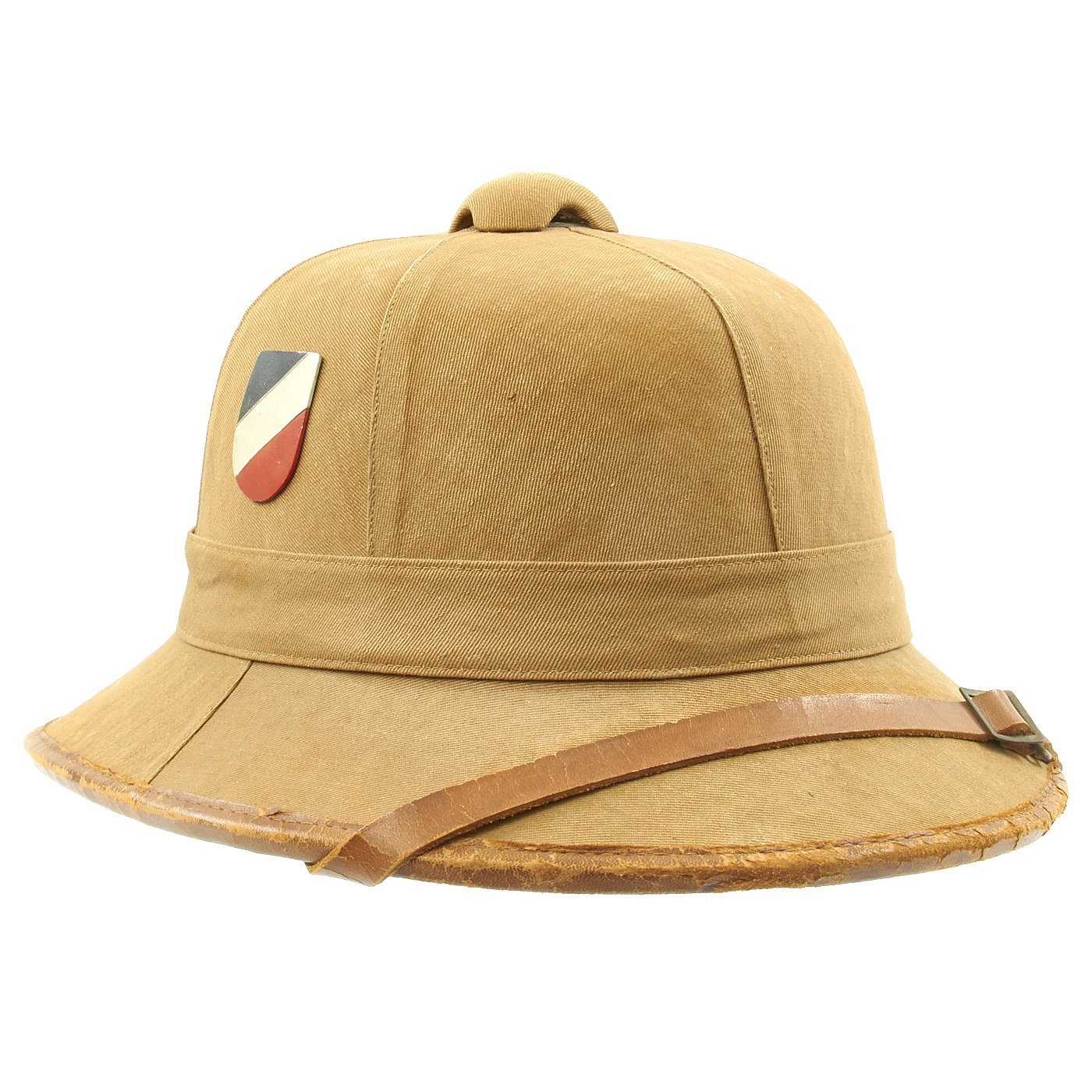 Original German WWII First Model DAK Kriegsmarine Sun Pith Helmet in s ...