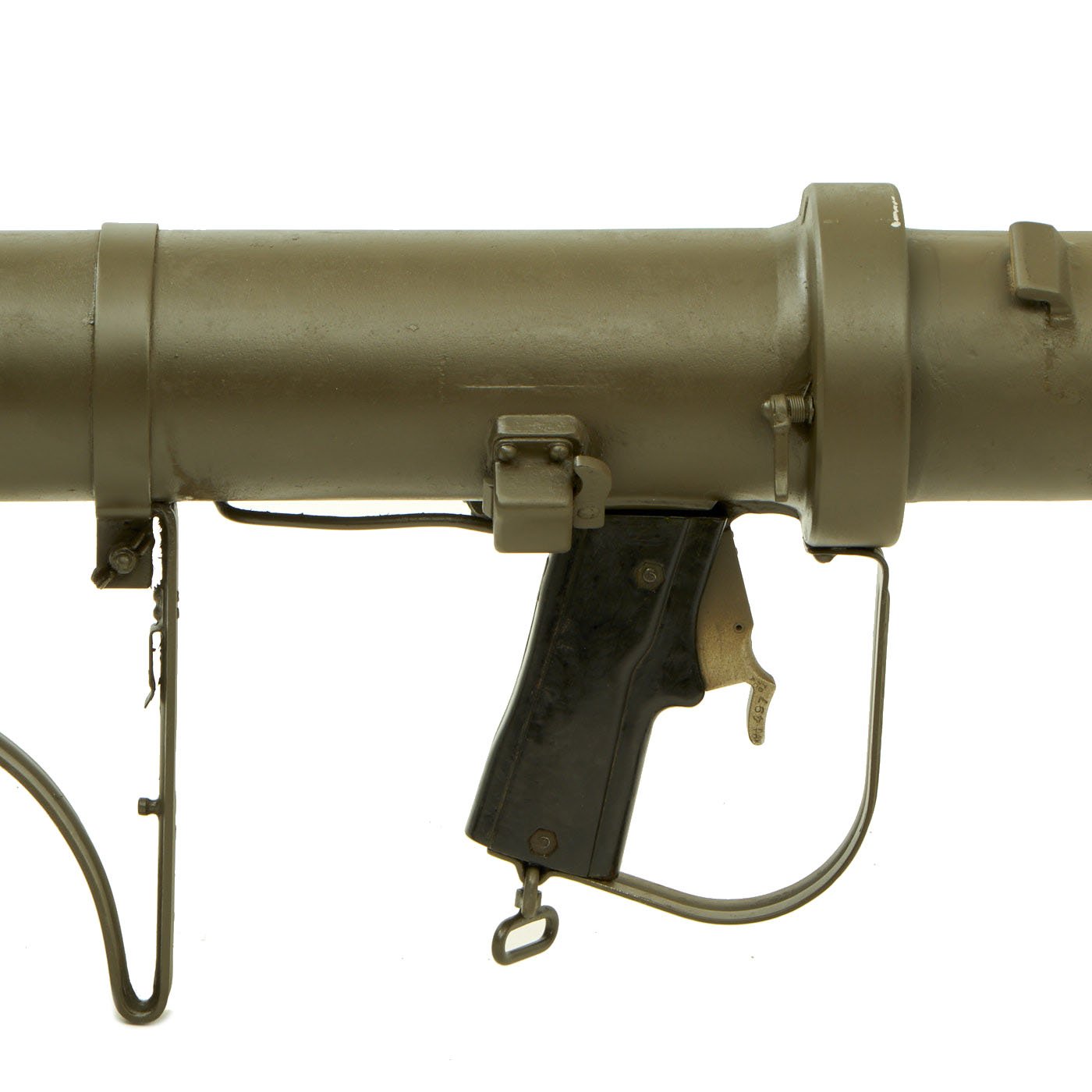 Original U.S. M20 A1 B1 3.5 Inch Super Bazooka Inert Rocket Launcher w ...