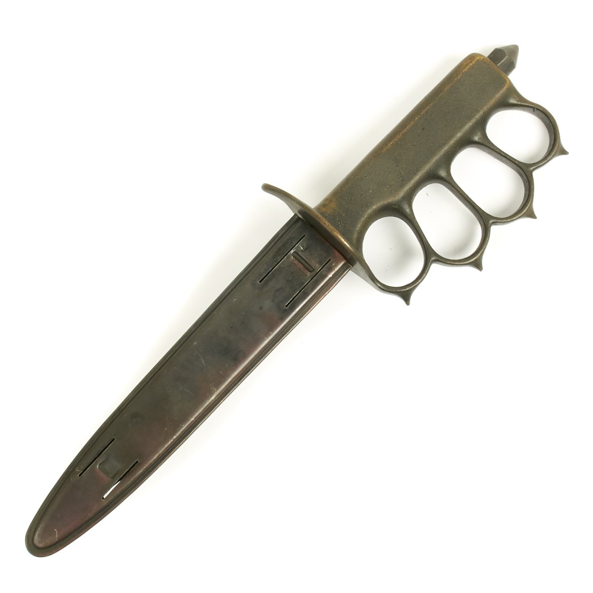 Original Us Wwi Model 1918 Mark I Trench Knife By Lf And C Near