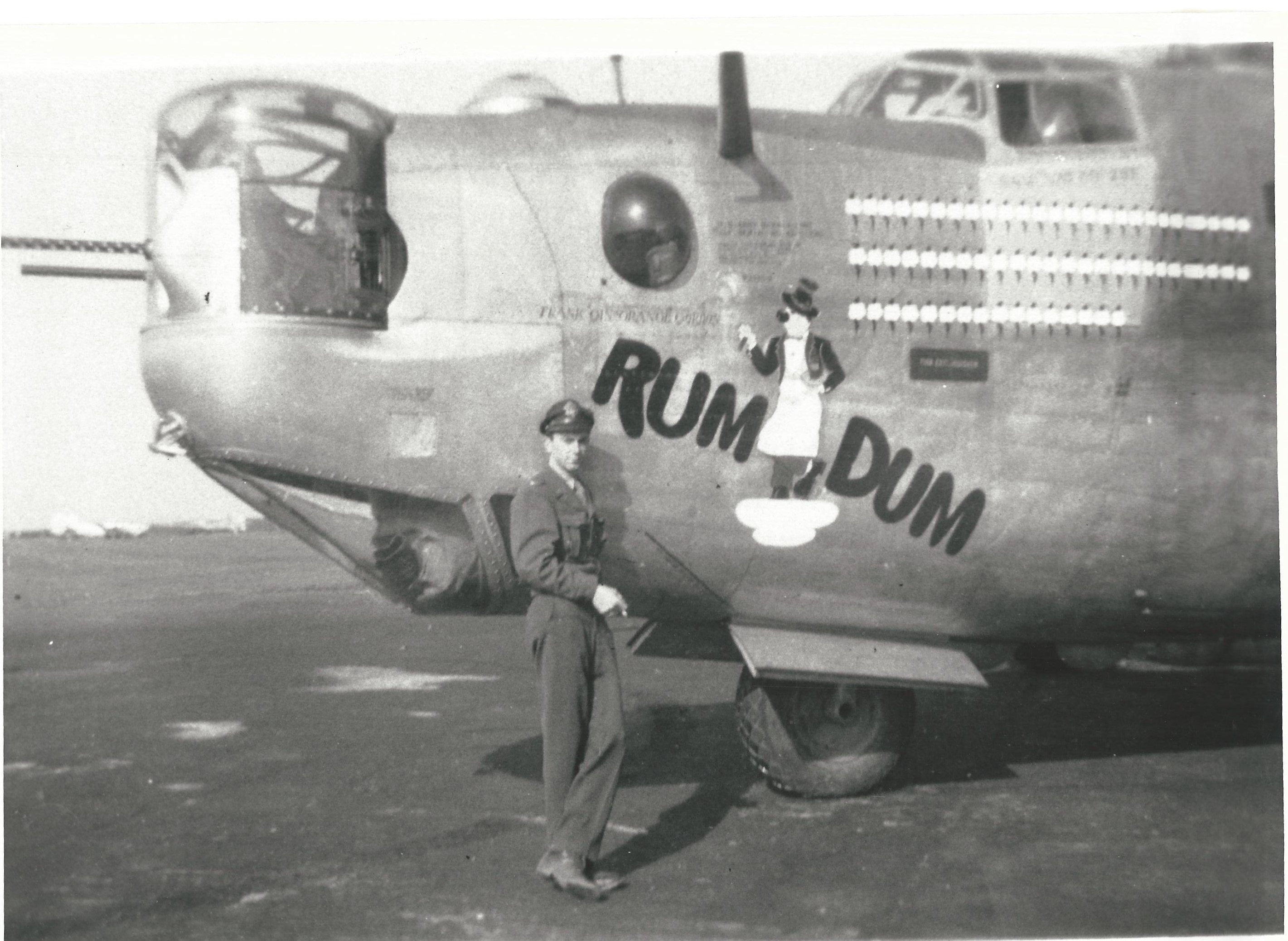 Original U.S. WWII B-24 Bomber RUM DUM Pilot Named A-2 Flight Jacket G ...