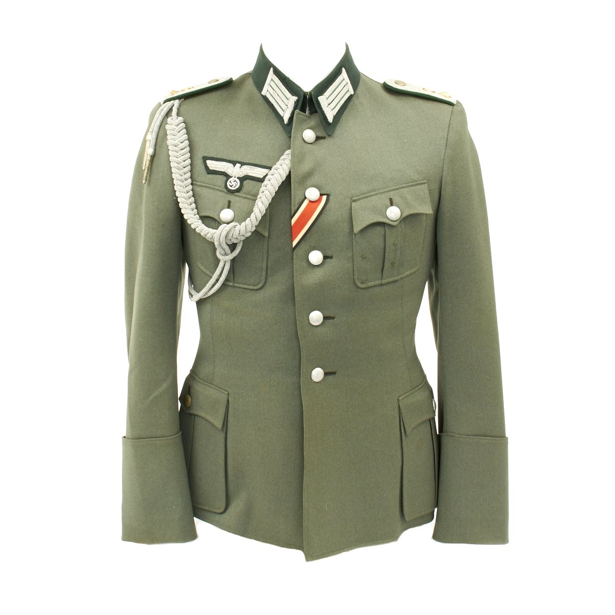 Original German WWII Gebirgsjäger 6th Mountain Division Officer Tunic ...