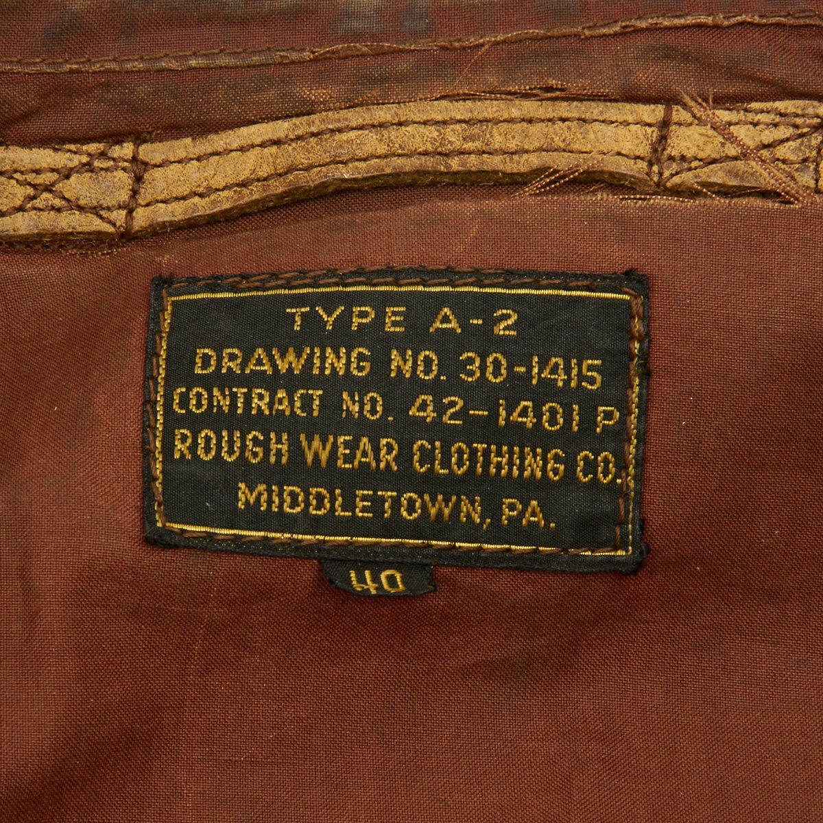 Original U.S. WWII 8th Air Force B-17 Pilot Named A-2 Flight Jacket ...