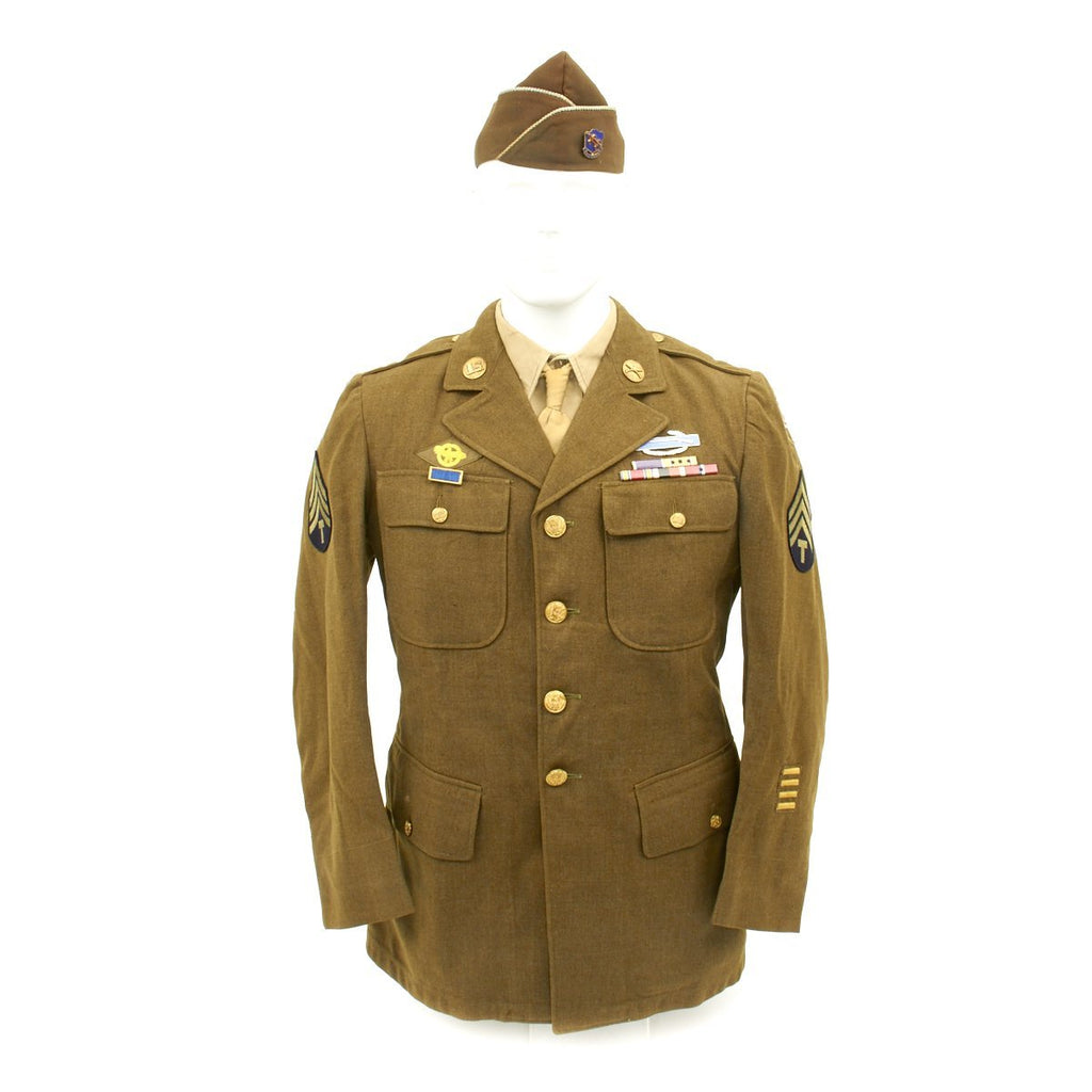 Original U.S. WWII 158th Regimental Combat Team Bushmasters Named Grou ...