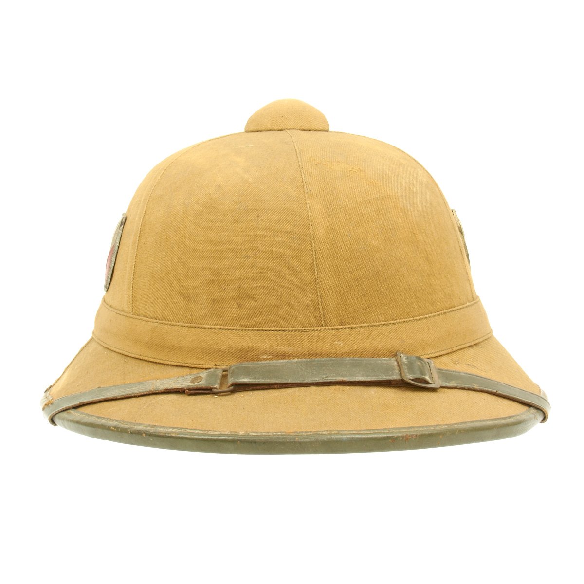 Original German WWII 1941 First Model DAK Afrikakorps Sun Helmet with ...