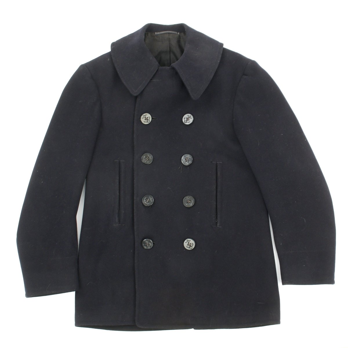 Original WWII U.S. Navy 10 Button Wool Pea Coat by Naval Clothing ...