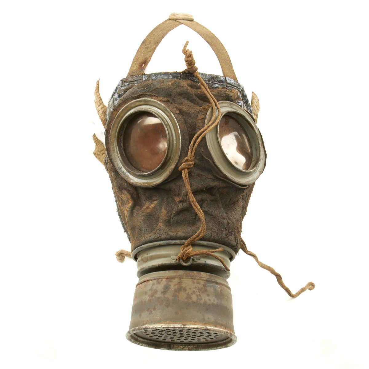 ww1 gas mask photo