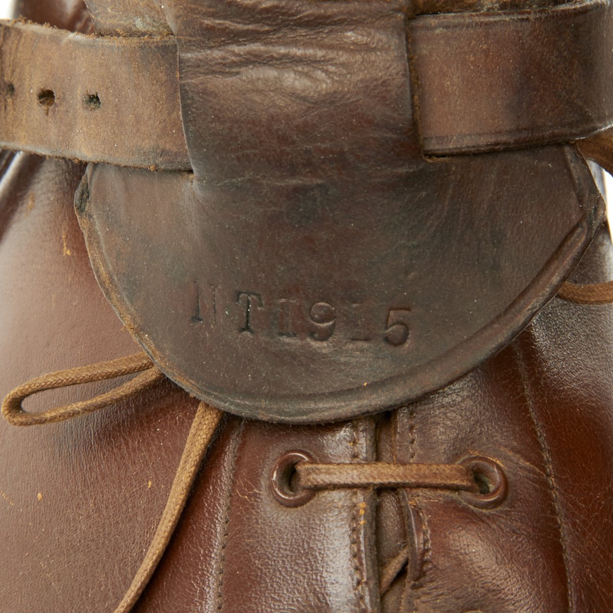 Original British WWI Officer's Leather High Boots with Half Boot Trees ...