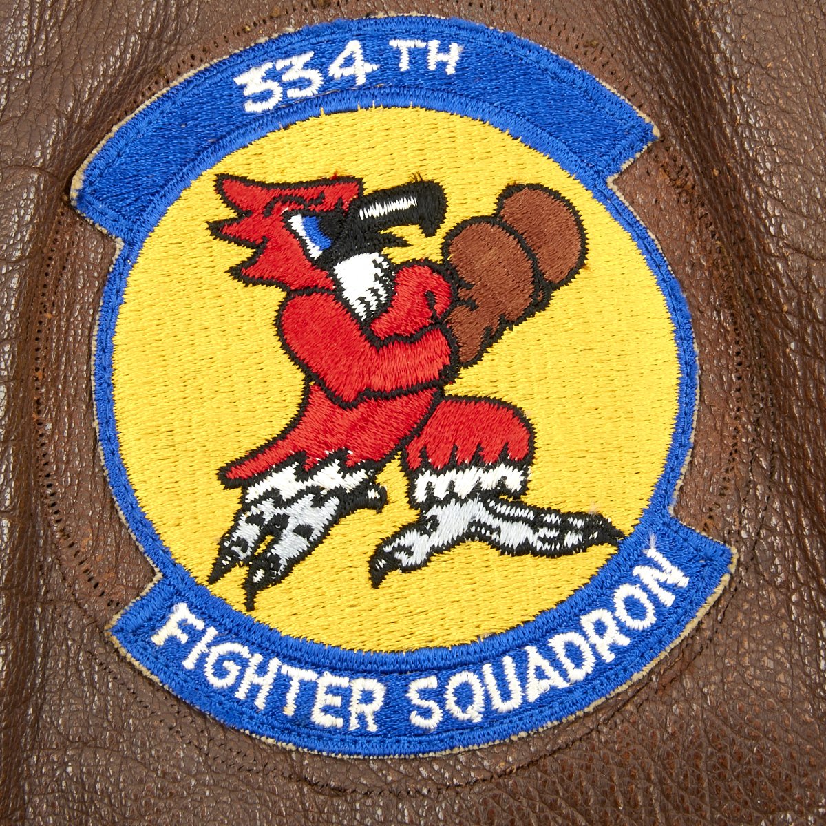 Original U.S. WWII and Korean War 334th Fighter Squadron A-2 Flight ...