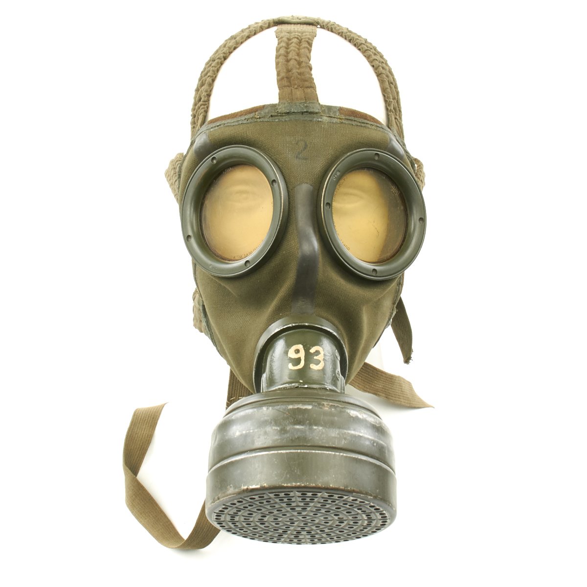 Original German WWII Medic GM30 Gas Mask with 1936 Filter and Can ...