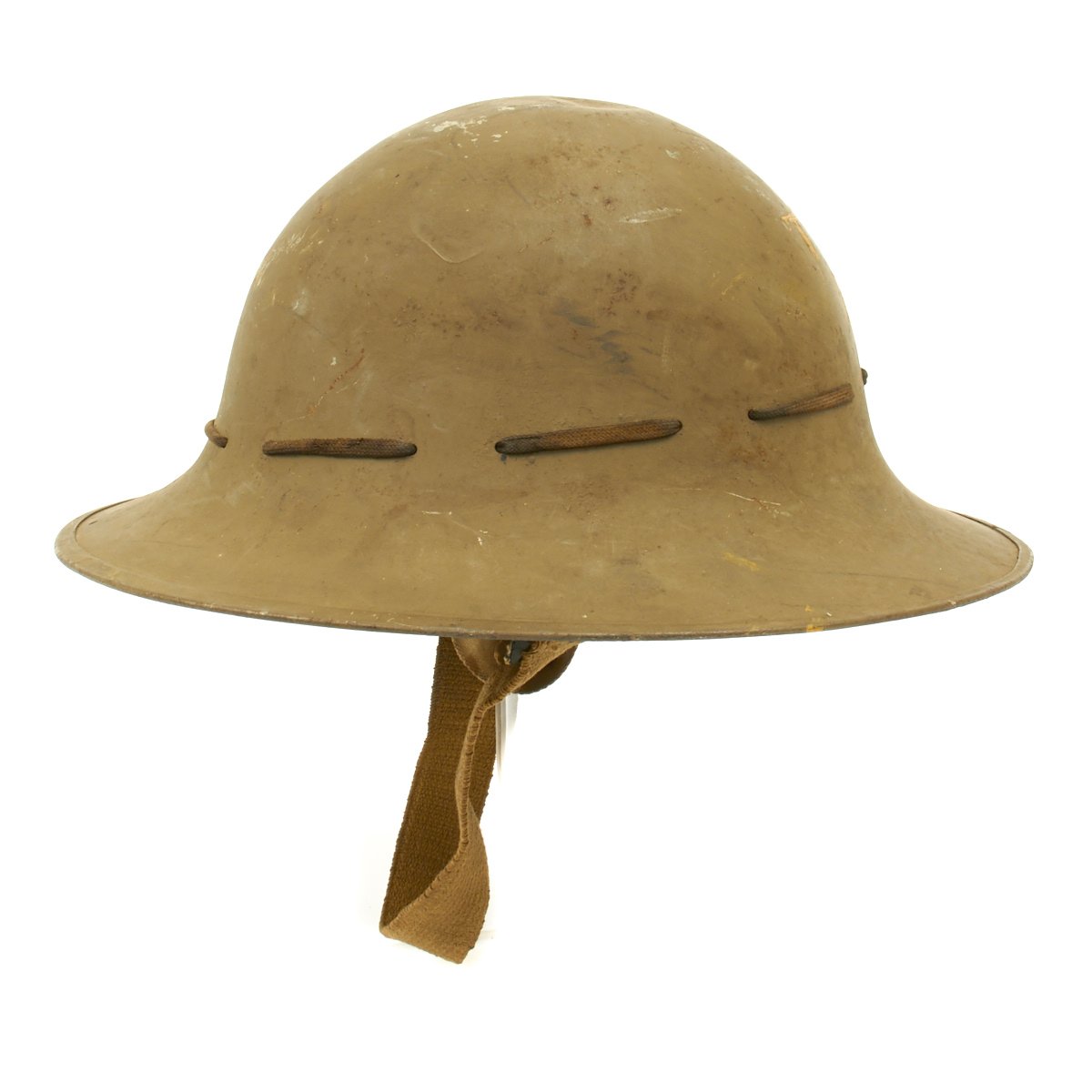 Original British WWII Civil Defense Helmet for Air Raid Use - Marked T ...